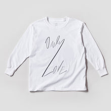 Load image into Gallery viewer, ONLY LOVE L.S TSHIRT White-Long Sleeve T-shirt-JDONLYLOVE
