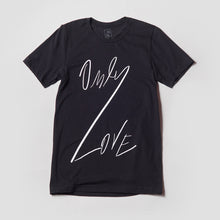 Load image into Gallery viewer, ONLY LOVE TSHIRT Black-Shirt-JDONLYLOVE