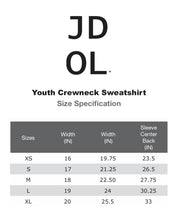 Load image into Gallery viewer, KIDS ONLY LOVE SWEATSHIRT Red / Silver Foil OL Graphic-Sweatshirt-JDONLYLOVE