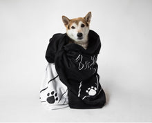 Load image into Gallery viewer, ADULT ONLY LOVE SWEATSHIRT Black / White PAW GRAPHIC-JDONLYLOVE
