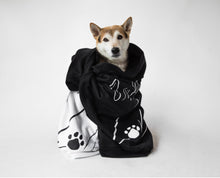 Load image into Gallery viewer, ADULT ONLY LOVE SWEATSHIRT Black / White PAW GRAPHIC-JDONLYLOVE