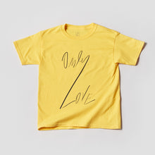 Load image into Gallery viewer, KIDS ONLY LOVE TSHIRT Yellow Daisy/ Black OL-Shirt-JDONLYLOVE
