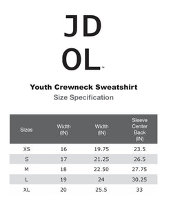 kids ONLY LOVE SWEATSHIRT White / Black Paw Graphic-Sweatshirt-JDONLYLOVE
