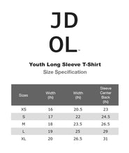 Load image into Gallery viewer, kids ONLY LOVE LONG SLEEVE TSHIRT Black / White OL-Long Sleeve T-shirt-JDONLYLOVE
